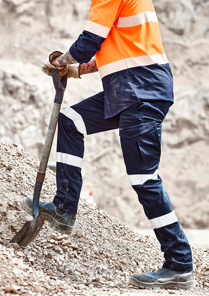 ZP923 Mens Essential Stretch Taped Cargo Pant