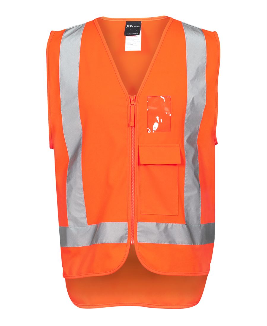 HI VIS ZIP (D+N) TTMC-W VEST 6DNDT