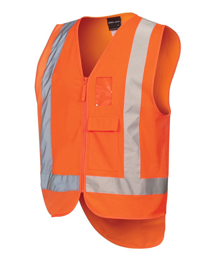 HI VIS ZIP (D+N) TTMC-W VEST 6DNDT