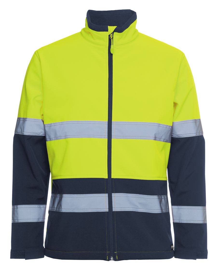 JB'S HI VIS (D+N) THREE LAYER SOFTSHELL JACKET 6DWJ