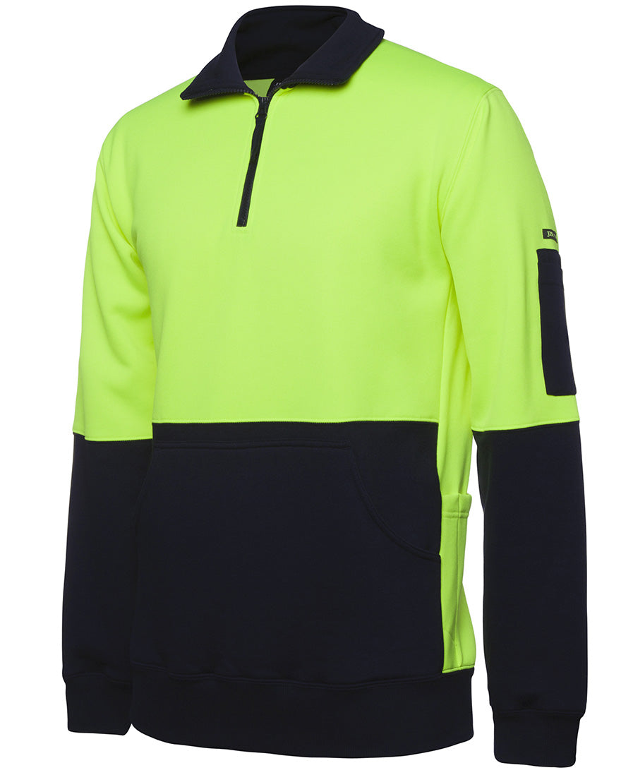 JB'S HI VIS 330G 1/2 ZIP FLEECE 6HVPZ