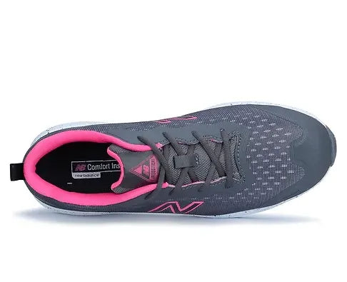 NEW BALANCE LOGIC WOMENS GREY/PINK SAFETY SHOE, PAIR